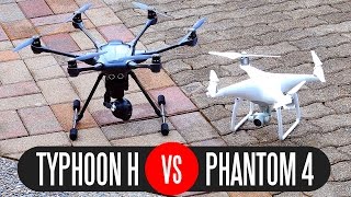 Yuneec Typhoon H vs DJI Phantom 4 - Full Comparison